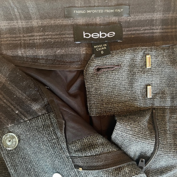 bebe Pants - Sexy brown suit
